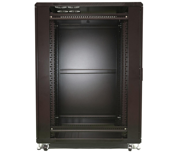 Extralink Szafa rack 27U 800x800mm czarna stojąca EX.14404 - 489497 - zdjęcie 4